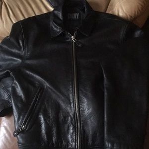 Donna Karan motorcycle jacket